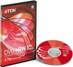 DVD+RW4.7Gb TDK 4x,