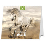 Asztali naptár, LOVAK,