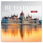 Falinaptár 30x30cm, BUDAPEST,