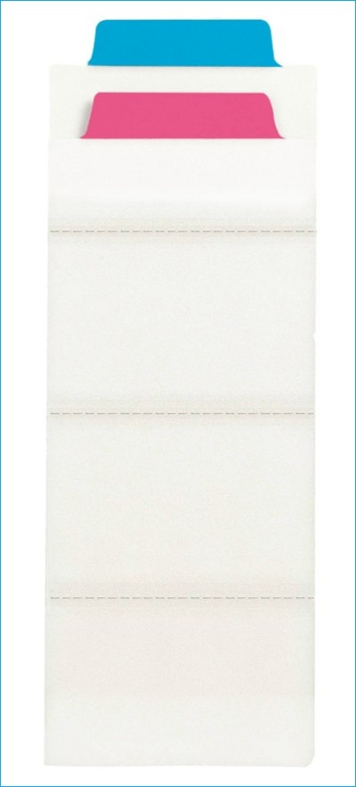 Etikett 76x190,5mm AVERY 8361,