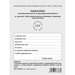 KPE 160, TB igazolvány,