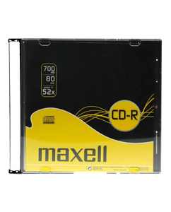 CD-R80 MAXELL 52x, 1 db-os, vékonytokos