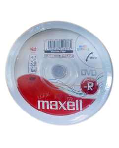 DVD-R4.7Gb, MAXELL 16x, 50 db, nyomtatható
