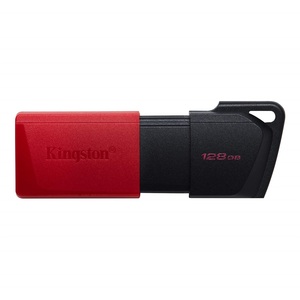 Pendrive 128GB, KINGSTON Data Traveler Exodia M, USB 3.2, fekete-piros