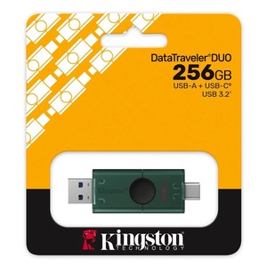 Pendrive 256GB, KINGSTON DT Duo G2 USB-A + USB-C