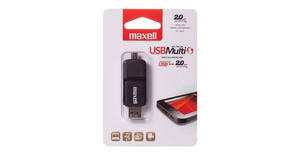 Pendrive 32GB, MAXELL USB 2.0, dual +micro USB