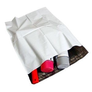 Futártasak 310x420 mm, GRS, 100 db, biztonsági, fehér/fekete