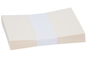 Boríték LC/6, CURIOUS Metál, 25 db, szilikonos, fehérarany (03)