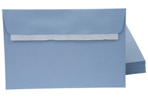 Boríték LC/6, CURIOUS Metál, 25 db, szilikonos, jégkék (21)