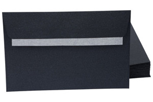 Boríték LC/6, CURIOUS Metál, 25 db, szilikonos, ébenfekete (58)