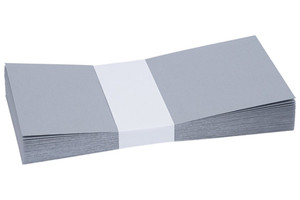 Boríték LA/4, CURIOUS Metál, 25 db, szilikonos, galvanised/króm (52)