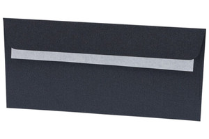 Boríték LA/4, CURIOUS Metál, 25 db, szilikonos, ébenfekete (58)