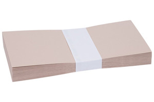 Boríték LA/4, CURIOUS Metál, 25 db, szilikonos, púder (75)