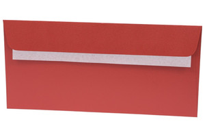 Boríték LA/4, CURIOUS Metál, 25 db, szilikonos, tűzvörös (88)