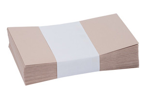 Névjegyboríték, CURIOUS Metál, 25 db, enyvezett, púder (75)