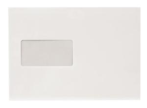 Boríték LC/5, GPV 125371, szilikonos, 45x90 mm bal ablakos, fehér