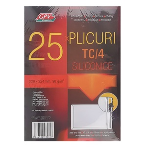 Tasak TC/4, GPV 193032, szilikonos, 25 db, bélésnyomatlan, fehér