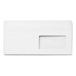 Boríték LA/4, GPV 122343, szilikonos, 45x90 mm jobb ablakos, fehér