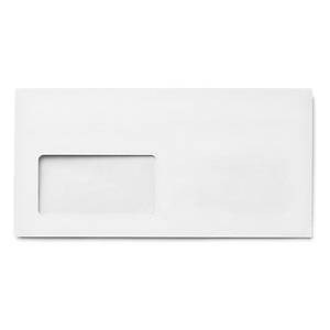 Boríték LA/4, GPV 122353, szilikonos, 45x90 mm bal ablakos, fehér