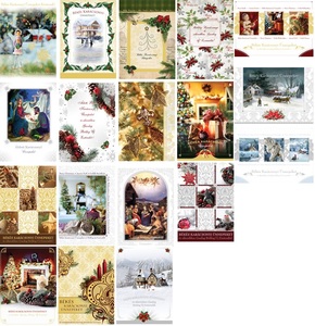 Képeslap "9" borítékos LC/6 Általános Üdvözlőlap és Karácsonyi