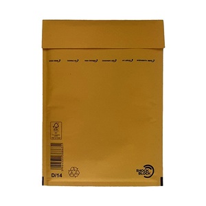 Légpárnás tasak 200x275 mm, D14, szilikonos, barna
