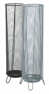 Esernyőtartó, fémhálós, GRS, 26 cm átmérő, ezüst