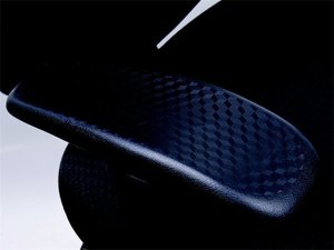 Irodai szék, állítható karfás, MAYAH Energetic, fekete szövetborítás