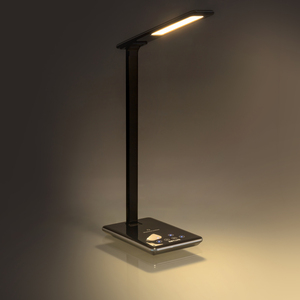Asztali lámpa, RETLUX RTL 198, 5W, LED, + Qi töltő, 250 lm, fekete