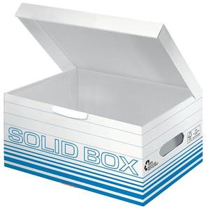 Archiváló doboz, S méret, LEITZ Solid, 370x196x265 mm, világoskék