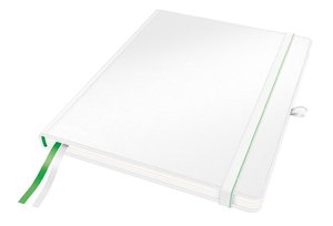 Beíró iPad méret, LEITZ Complete, keményfedeles, vonalas, fehér