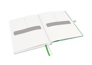 Beíró iPad méret, LEITZ Complete, keményfedeles, vonalas, fehér