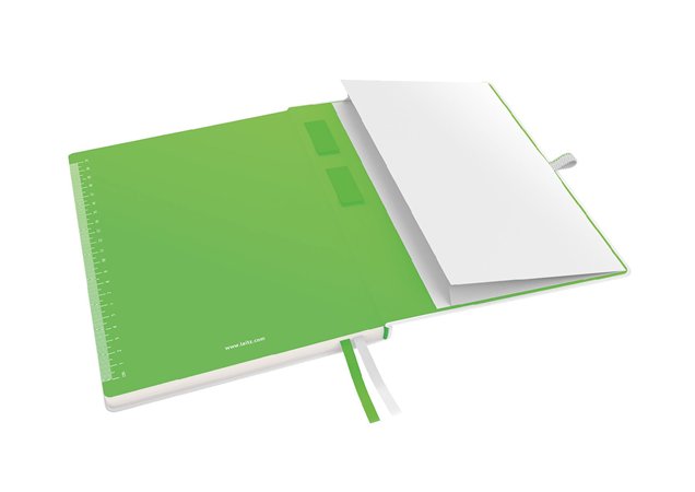 Beíró iPad méret, LEITZ Complete, keményfedeles, vonalas, fehér
