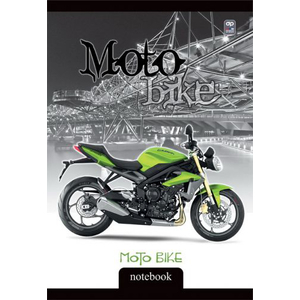 Beíró A5, 80 lap, TREND, keményfedelű, színes papírborító, sima