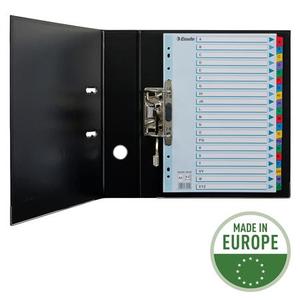 Elválasztó A4, A-Z, ESSELTE Mylar, karton