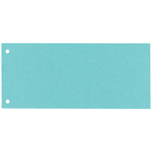 Elválasztócsík, ESSELTE, 240x105 mm, karton, 100 lap, kék