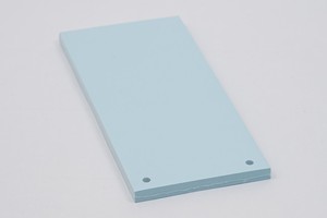 Elválasztócsík 240x105 mm, KASKAD karton, 160 g, 50 lap, 72 azúrkék