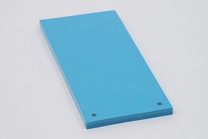 Elválasztócsík 240x105 mm, KASKAD karton, 160 g, 50lap 78 királykék