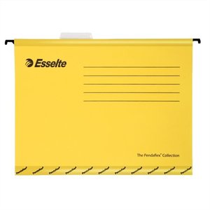 Függőmappa A4, ESSELTE Classic karton, újrahasznosított, sárga