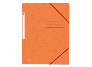 Gumis mappa A4, OXFORD Top File, karton, intenzív 10 szín