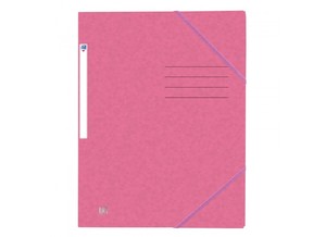 Gumis mappa A4, OXFORD Top File, karton, intenzív 10 szín