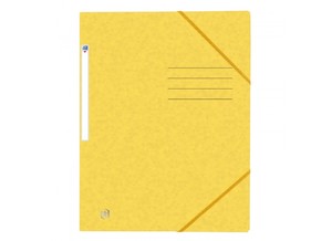 Gumis mappa A4, OXFORD Top File, karton, intenzív 10 szín