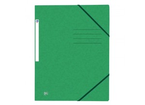 Gumis mappa A4, OXFORD Top File, karton, intenzív 10 szín