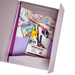 Gumis mappa A4, PP, SPOKO ReLeaf, SoftTouch, lila