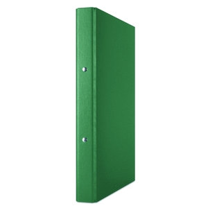 Gyűrűskönyv A4, 2gyűrűs, 35mm, DONAU, PP/karton, zöld