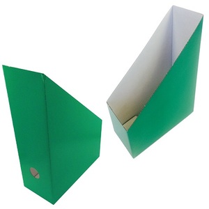 Iratpapucs A4, 80 mm, GRS, pap&iacute;r, &ouml;sszehajthat&oacute;, z&ouml;ld