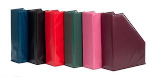 Iratpapucs A4, 90 mm, GRS H-398, PVC, z&ouml;ld