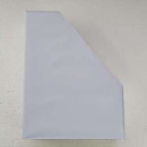 Iratpapucs A4, 90 mm, GRS H-398, PVC, feh&eacute;r