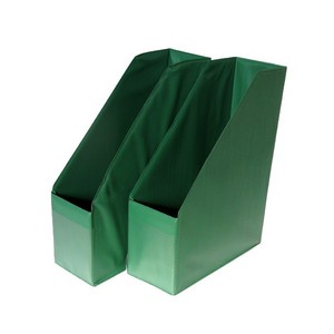 Iratpapucs A4, 90 mm, GRS H-398, PVC, z&ouml;ld