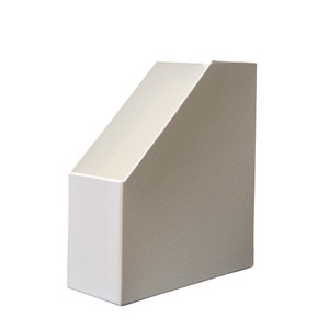 Iratpapucs A4, 90 mm, GRS, karton, merevfalú, fehér