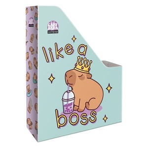 Iratpapucs A4, 80 mm LIZZYSULI Lollipop Capybara, karton, &ouml;sszehajthat&oacute;